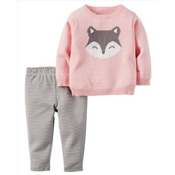 2-Piece Little Sweater Set