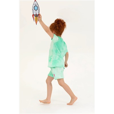 Kız Çocuk Mint Pijama Takımı