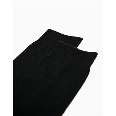 Calcetines de Algodón, Hombre, Negro