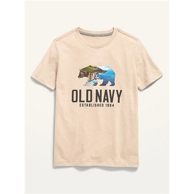 Logo-Graphic Short-Sleeve Tee for Boys