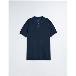 Piquet Polo, Men, Dark Blue