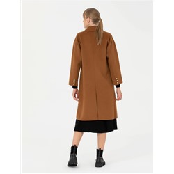 Camel Comfort Fit Kaşe Kaban