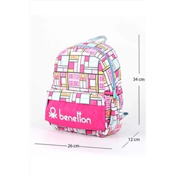 United Colors of Benetton Unisex Benetton United Colors Of Anaokulu Çantası 76113 22S.SRT.ANA.VKN.0014