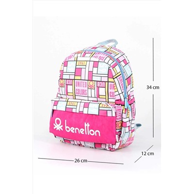 United Colors of Benetton Unisex Benetton United Colors Of Anaokulu Çantası 76113 22S.SRT.ANA.VKN.0014
