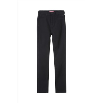 Vaquero slim de tiro alto Negro