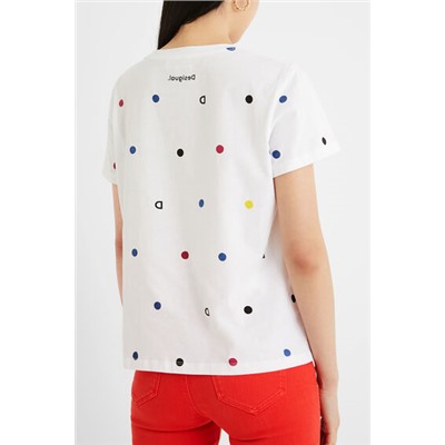 Camiseta manga corta topos