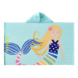 Rainbow Mermaid Beach Wrap