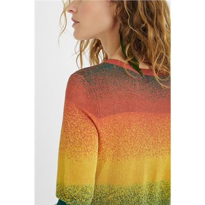 Jersey punto colores metalizados