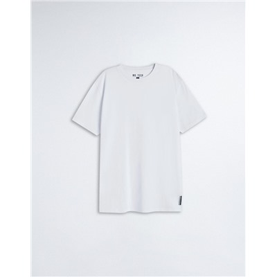 Reflective Technical T-shirt, Men, White