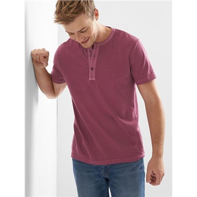 Soft short sleeve henle