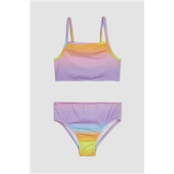 Defacto Kız Çocuk Desenli Bikini Takım Z3625A623SM