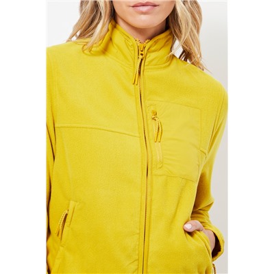 Chaqueta polar - Mostaza