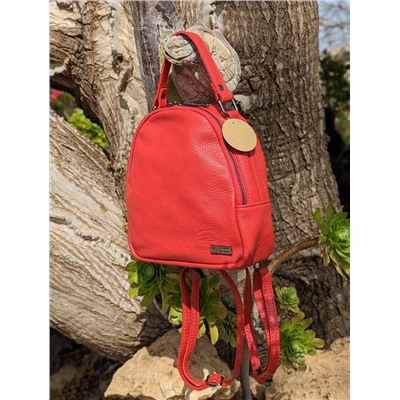 ZAPATOS · 2364-flores-rojo+AB.Z · Pelle · mochila NAPA (630) rojo