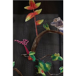 Sudadera bordados tul