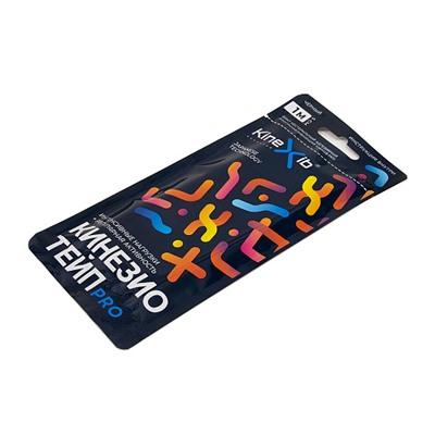 Кинезио тейп "Pro", 1 м x 5 см, чёрный