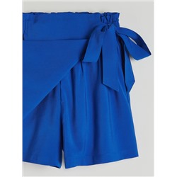 Shorts mit Bindedetail