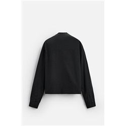 CAMISA CROPPED FIT PIERCING