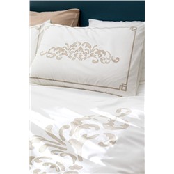 Brun King Size Nevresim Takımı - Bej