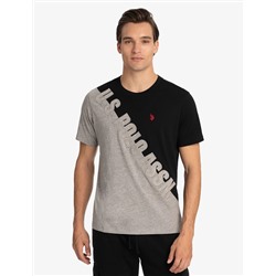 U.S. POLO ASSN. DIAGONAL COLORBLOCK T-SHIRT