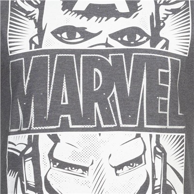 MARVEL COMICS Core Logo Herren T-Shirt FBMTS095DKH