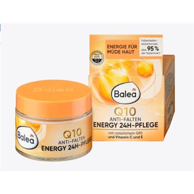 Gesichtscreme Q10 Anti-Falten Energy 24H, 50 ml