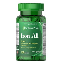 Puritan's Pride Iron All Iron