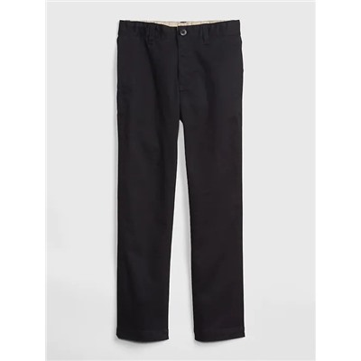 Kids Uniform Straight Khakis with Gap Shield