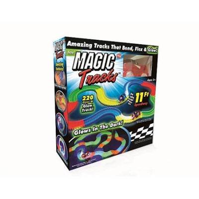 As Seen On Tv Magic Tracks-bend Flex & Glow Racetrack
