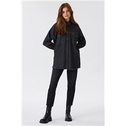Lee Cooper Alice 3 Kadın Jean Gömlek 231 LCF 141003