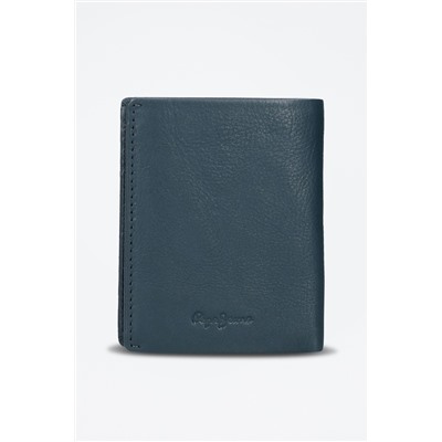 Cartera de piel Chief Índigo