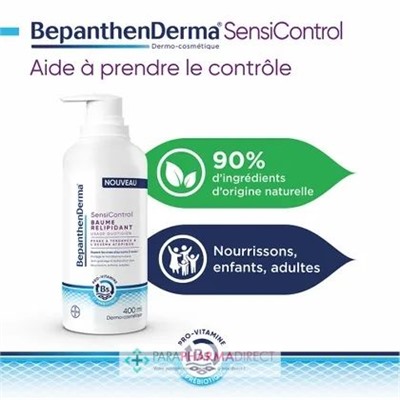 BepanthenDerma SensiControl Baume Relipidant 400ml