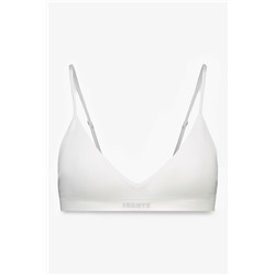 Sujetador seamless triangular blanco