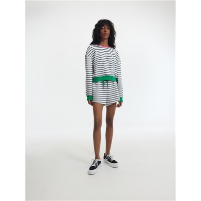 Sweatshirt aus Foam-Jersey