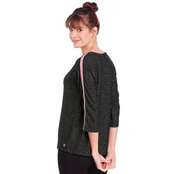 Damen Shirt mit Galonstreifen