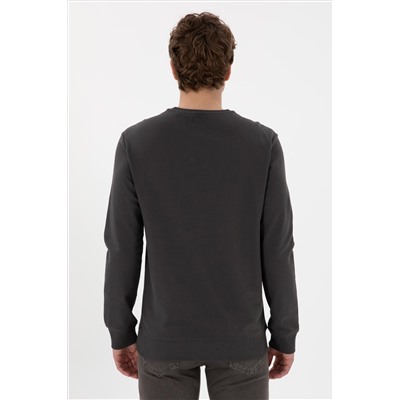 Erkek Antrasit Sweatshirt