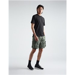 Technical Cargo Shorts, Men, Dark Green