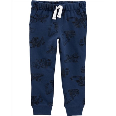 Construction Pull-On French Terry Joggers
