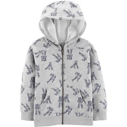 Zip-Up Fleece-Lined Hoodie Цвет Heather   Robot, Размер 14