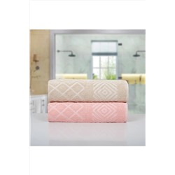 ILGIN HOME Pamuk El Havlusu Yüz Havlusu 2'li Set 50 X 90 Cm. ILGINHOMEPAMUKELYUZ