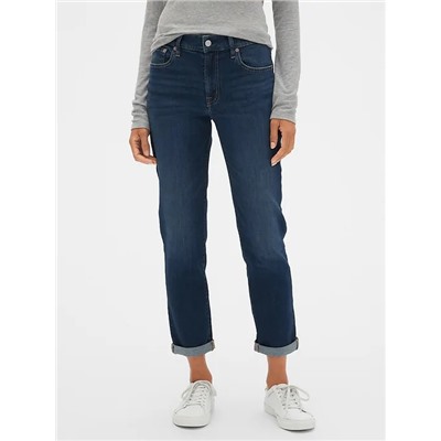 Mid Rise Girlfriend Jeans