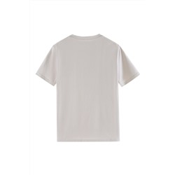Camiseta Beige y rosa
