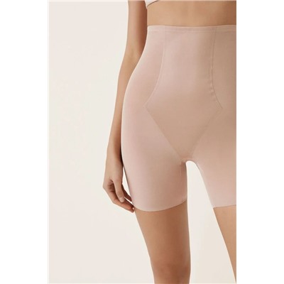 Pantalón moldeador tul nude