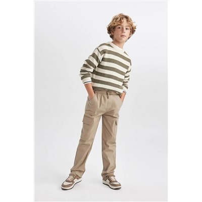 Defacto Erkek Çocuk Regular Fit Gabardin Pantolon B1506A823WN