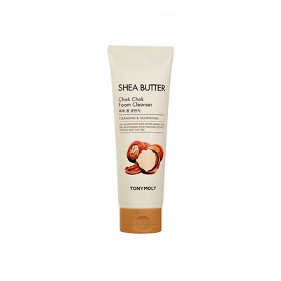 TONYMOLY SHEA BUTTER Chok Chok Foam Cleanser Увлажняющая пенка для умывания с маслом ши 250мл