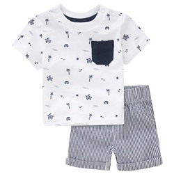 Newborn T-Shirt und Shorts im Set