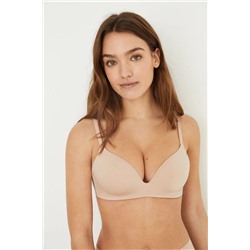 UNIQUE Sujetador triangular push up microfibra