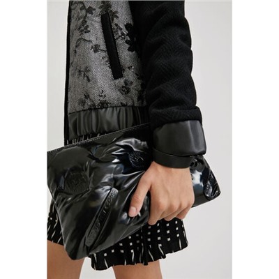 Bolso bandolera acolchado vinilo