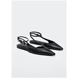 Zapato punta pulsera -  Mujer | MANGO OUTLET Melilla