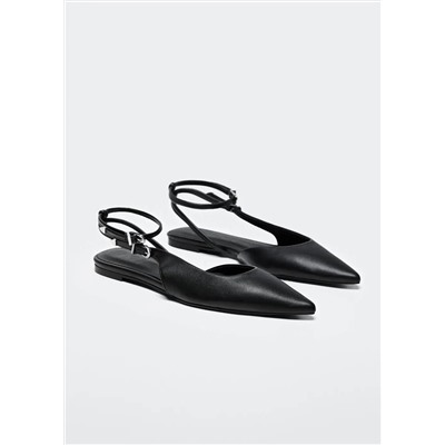 Zapato punta pulsera -  Mujer | MANGO OUTLET Melilla