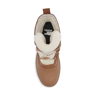 SOREL Joan of Arctic Next Lite Shearling-Trimmed Leather Boots